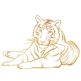 2022新年吉祥春节剪纸生肖虎年晚会插画透明免抠图ai矢量设计素材 2022新年吉祥春节剪纸生肖虎年晚会插画透明免抠图ai矢量设计素材