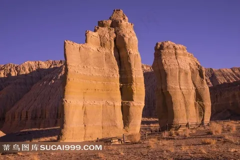 西藏阿里岩石风景素材