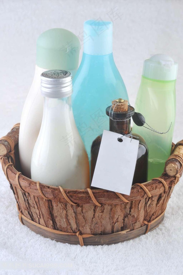 SPA 护肤品摄影素材