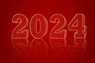 2024 立体艺术字元素