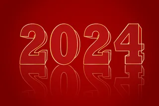 2024 立体艺术字元素     