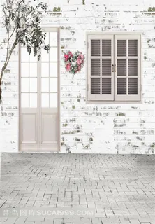 墙面地面摄影背景图片