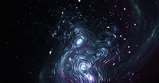 梵高星空质感的太空宇宙底纹背景