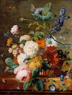 高清花卉鲜花油画图片 高清花卉鲜花油画图片