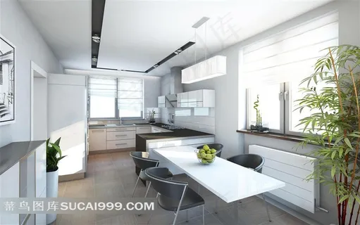 家居厨房和餐厅摆设高清摄影图片 家居厨房和餐厅摆设高清摄影图片