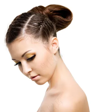 高清美女发型图片下载