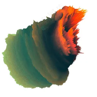 唯美艺术水墨晕染高清图