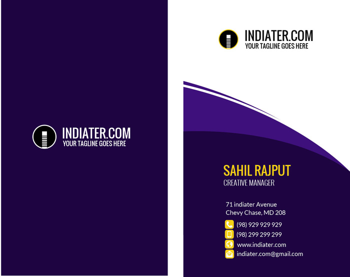 设计 创造 名片