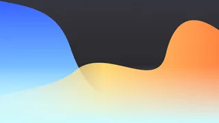 极简剪纸波浪弥散光渐变背景图设计素材