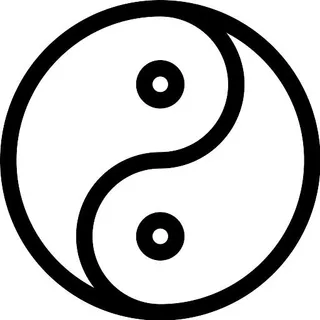 Yin and yang PNG免抠