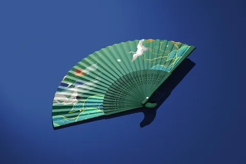 文创样机扇子样机设计素材