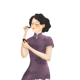 传统旗袍美女 (150)