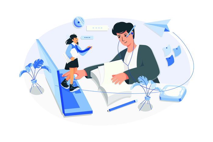 扁平化人物场景办公互联网等距ai矢量设计网页海报UI素材插画eps,ai矢量模版下载