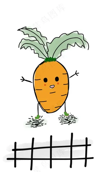 胡萝卜卡通图片