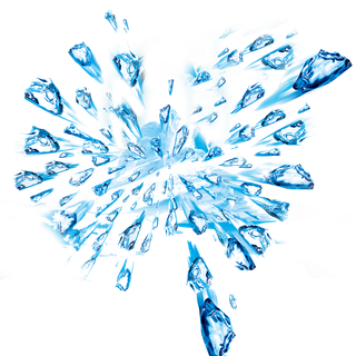 夏天夏季冰冰块