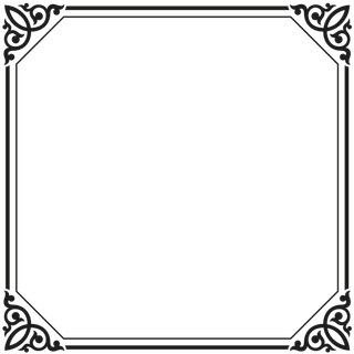 欧式复古线条边框花纹AI矢量LOGO角框花边分割线设计PSD卡片素材