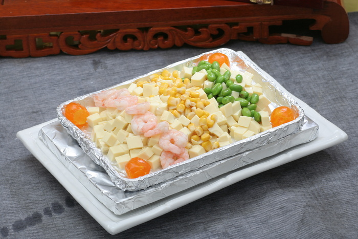 蛋黄嫩豆腐  18元