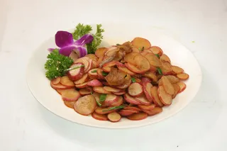 小炒水萝卜  12元