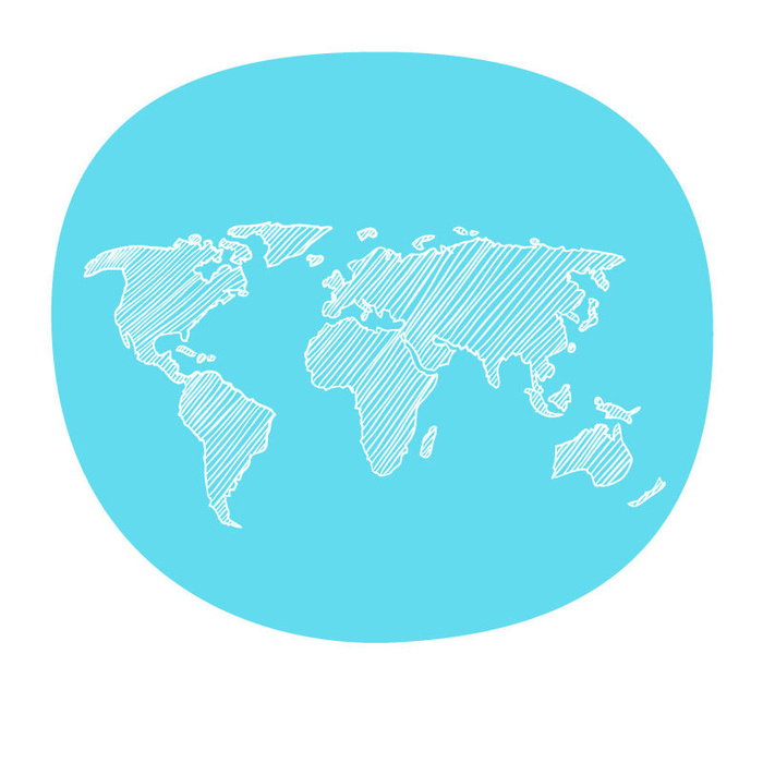 新版世界地图矢量世界地图电子版CDR高清印刷AI素材模板eps,ai矢量模版下载