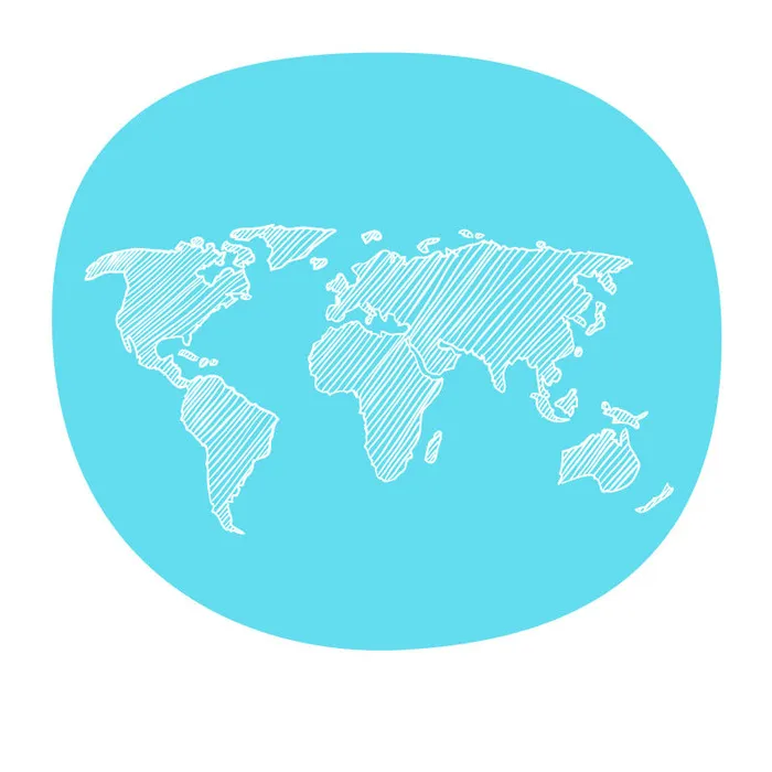 新版世界地图矢量世界地图电子版CDR高清印刷AI素材模板eps,ai矢量模版下载