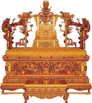 龙椅古典元素传统