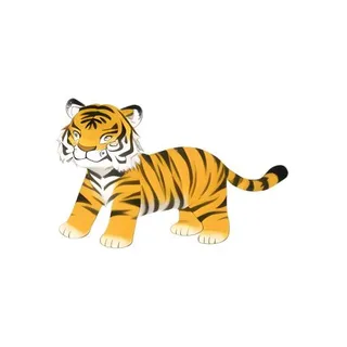 老虎动物免抠