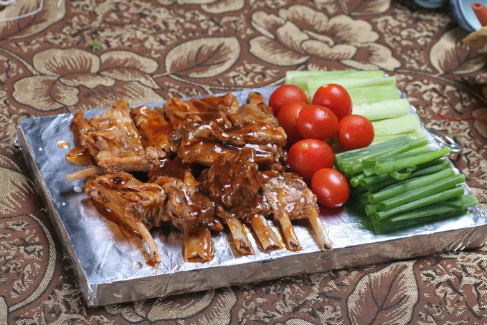 黑椒汁酱羊排 (2)