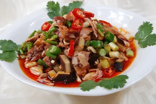 川菜湘菜高清菜谱 香干拌鸡丁