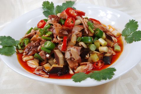 川菜湘菜高清菜谱 香干拌鸡丁 川菜湘菜高清菜谱 香干拌鸡丁