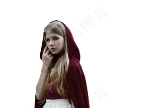 美女撩头发图片