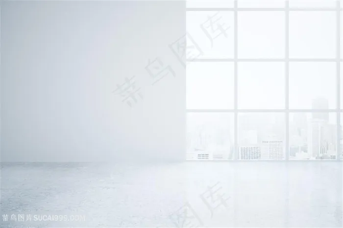 简约明洁办公室装修高清图片