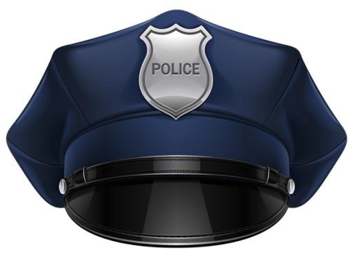 警察帽 PNG免抠(600x438)