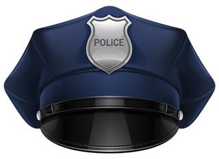 警察帽 PNG免抠