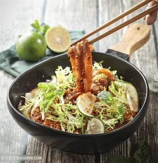 美味好吃的陕西凉皮