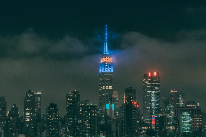 高清唯美城市夜景