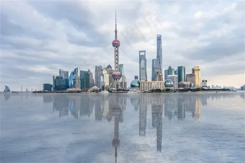 上海东方明珠建筑群摄影图片 上海东方明珠建筑群摄影图片