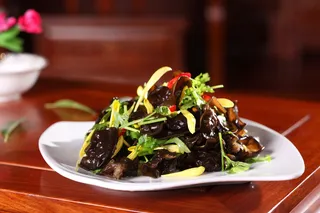 怀菊拌木耳 (3)