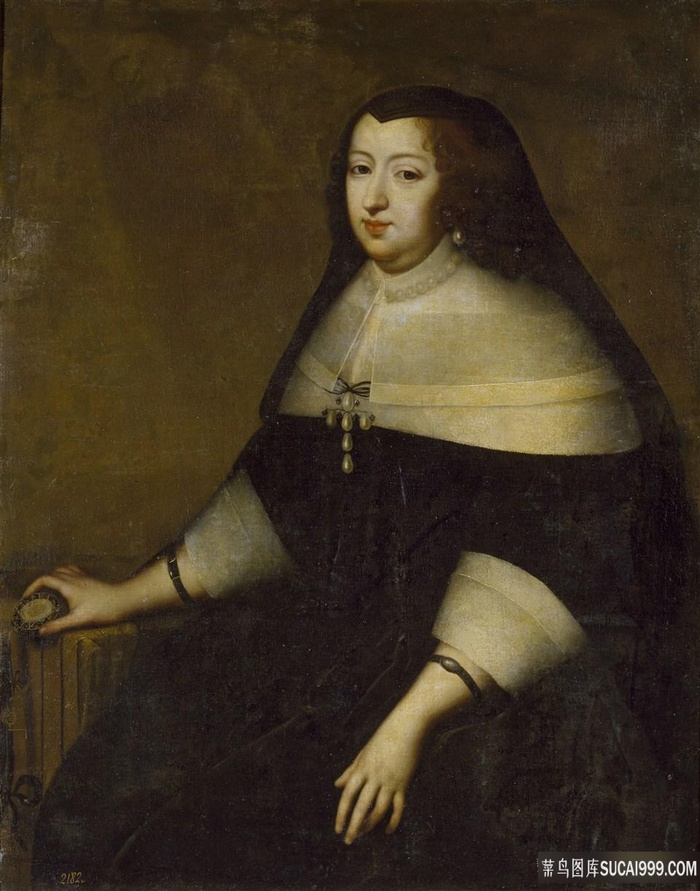 夫人唯美油画