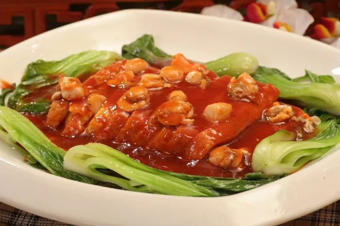 鱼香扇贝豆腐