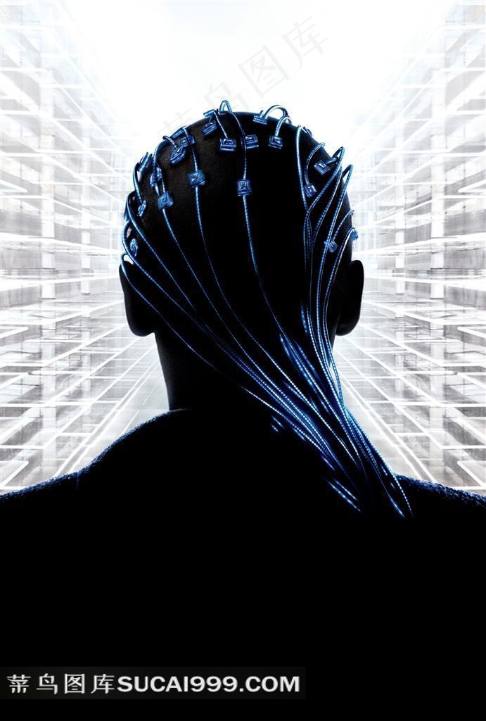 电线连接人脑的超级骇客