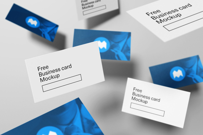 名片样机设计素材