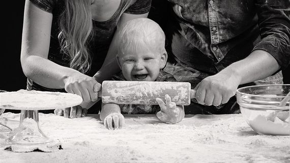 可爱的婴儿厨师图片