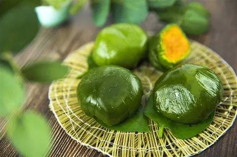 清明节青团背景图片 清明节青团背景图片