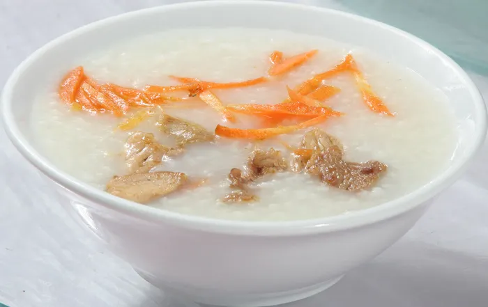 鸡肉胡萝卜粥