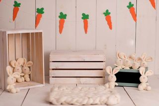 儿童照相拼接背景