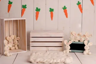 儿童照相拼接背景