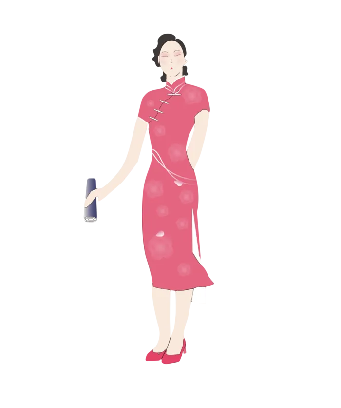 传统旗袍美女 (81)