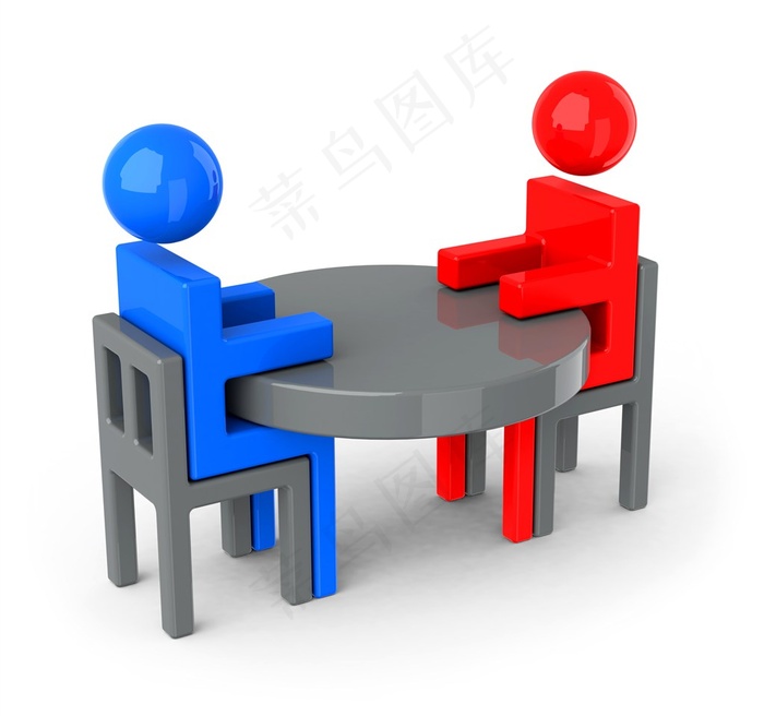 办公会议桌设计高清图