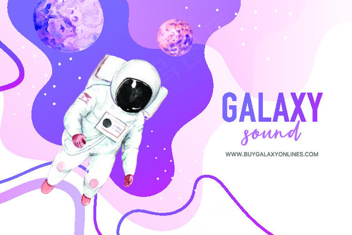 太空宇航员插画