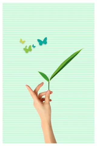 高清创意绿色环保背景图片公益海报展板宣传PSD分层平面设计素材